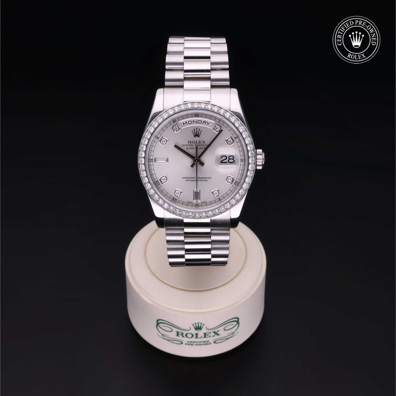 Rolex Certified Pre-Owned Watch Oyster Perpetual Day-Date 36