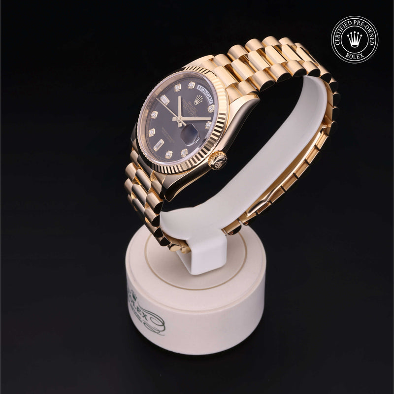 Rolex Certified Pre-Owned Watch Oyster Perpetual Day-Date 36