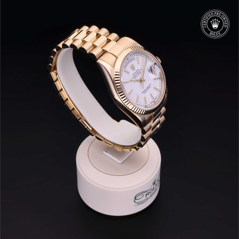 Rolex Certified Pre-Owned Watch Oyster Perpetual Day-Date 36