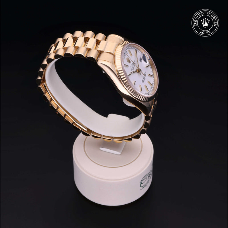 Rolex Certified Pre-Owned Watch Oyster Perpetual Day-Date 36