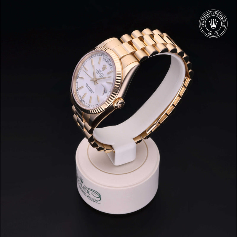 Rolex Certified Pre-Owned Watch Oyster Perpetual Day-Date 36