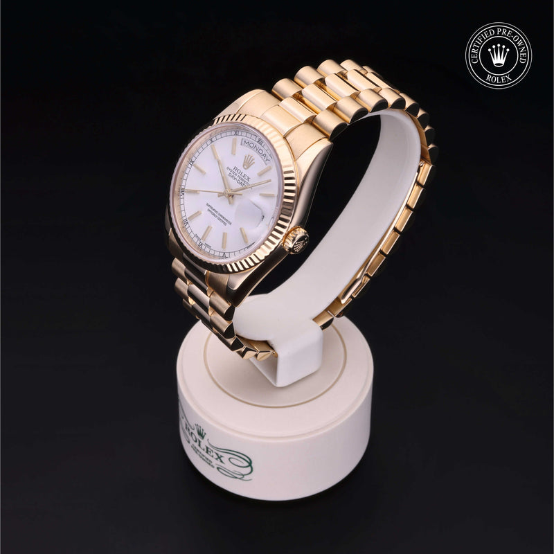 Rolex Certified Pre-Owned Watch Oyster Perpetual Day-Date 36