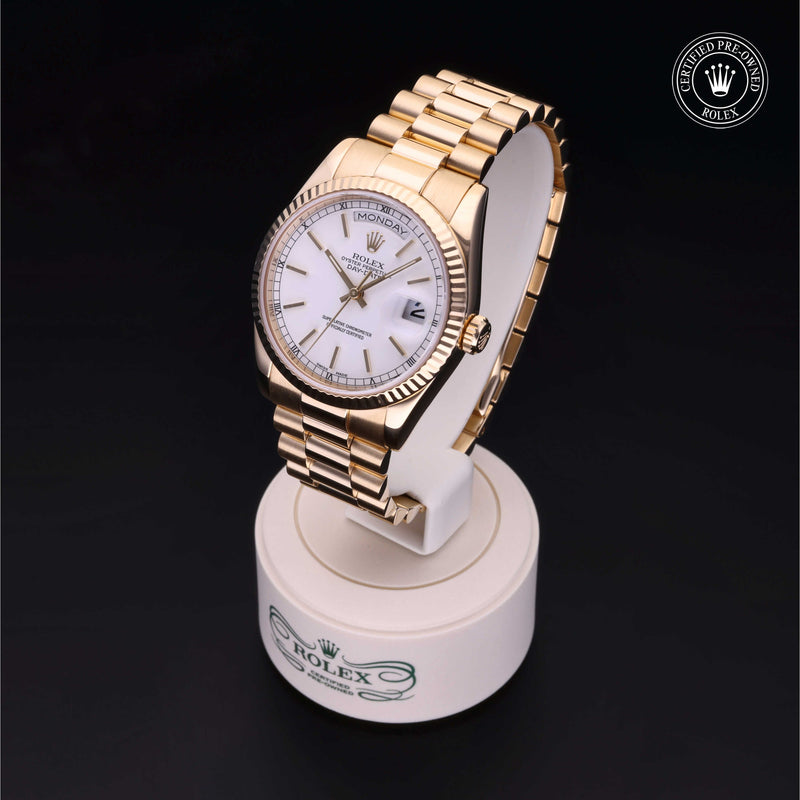 Rolex Certified Pre-Owned Watch Oyster Perpetual Day-Date 36