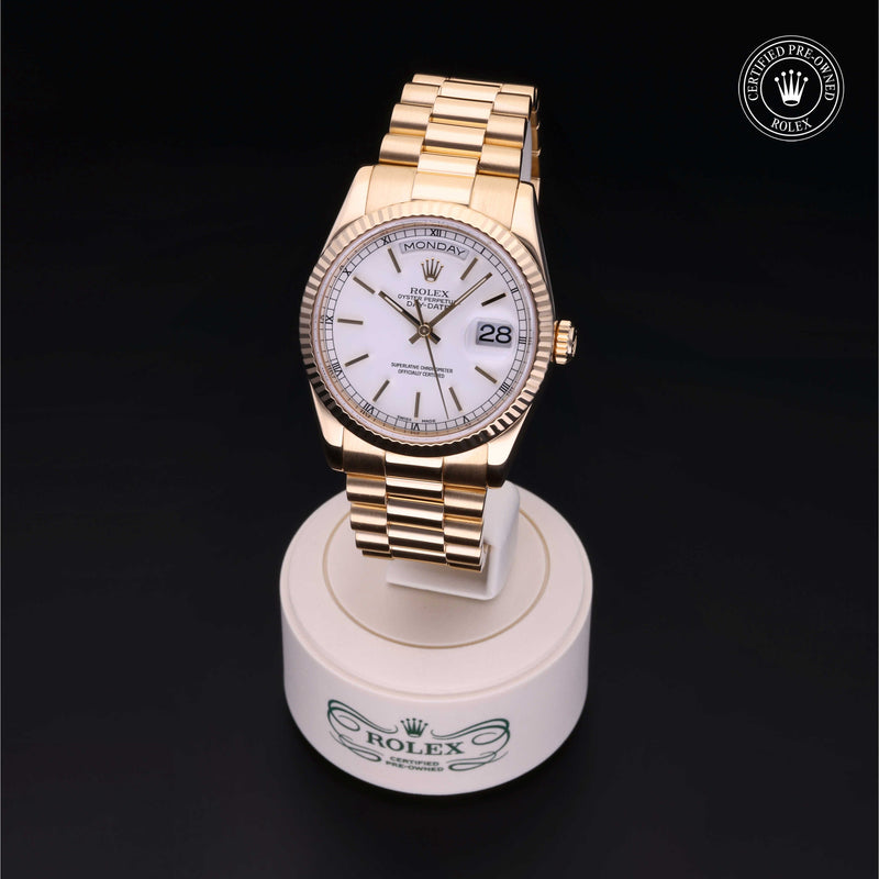 Rolex Certified Pre-Owned Watch Oyster Perpetual Day-Date 36