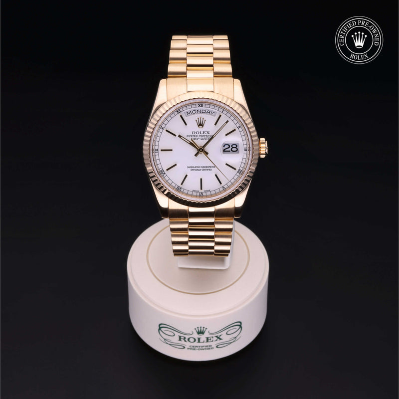 Rolex Certified Pre-Owned Watch Oyster Perpetual Day-Date 36