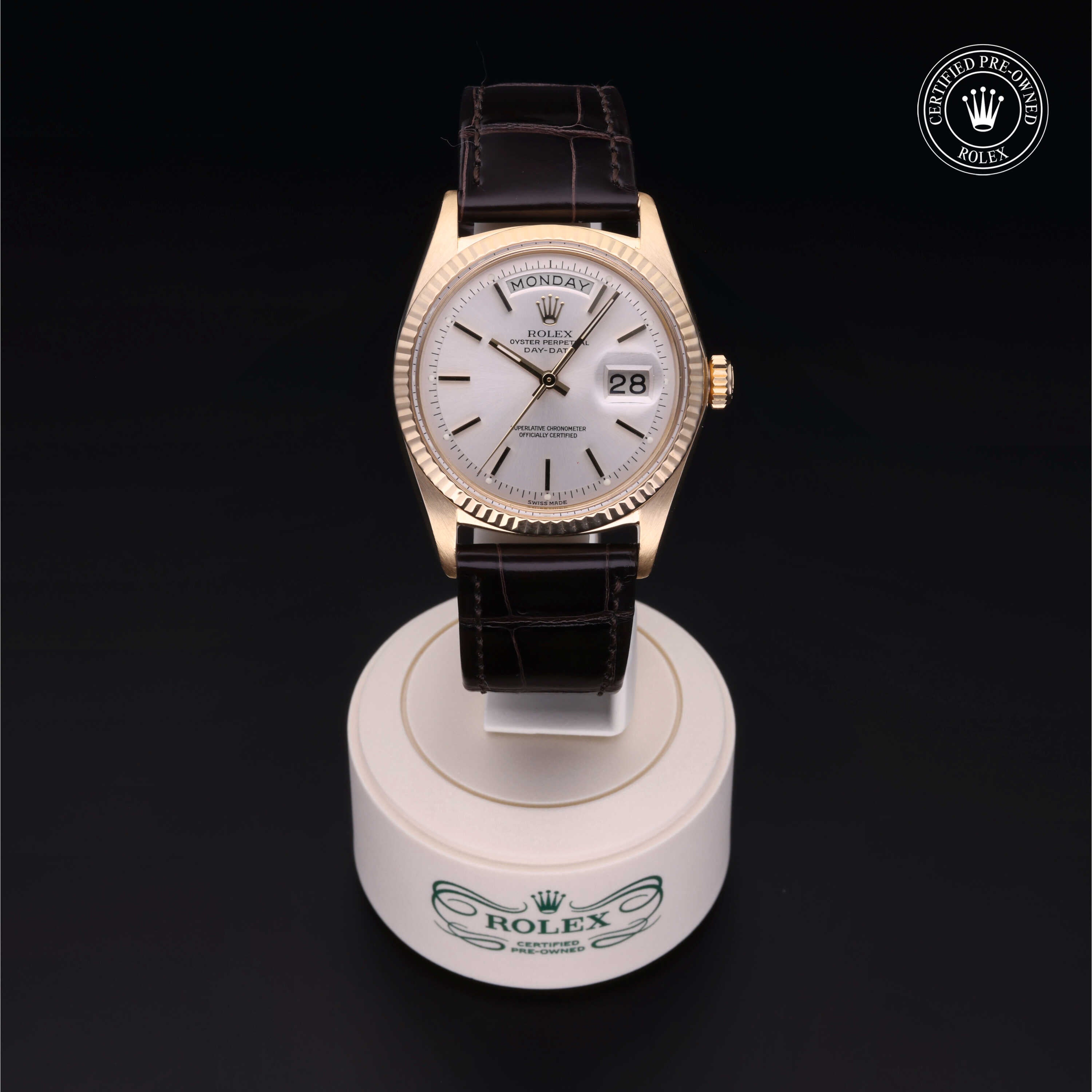 Rolex Certified Pre-Owned Watch Oyster Perpetual Day-Date 36