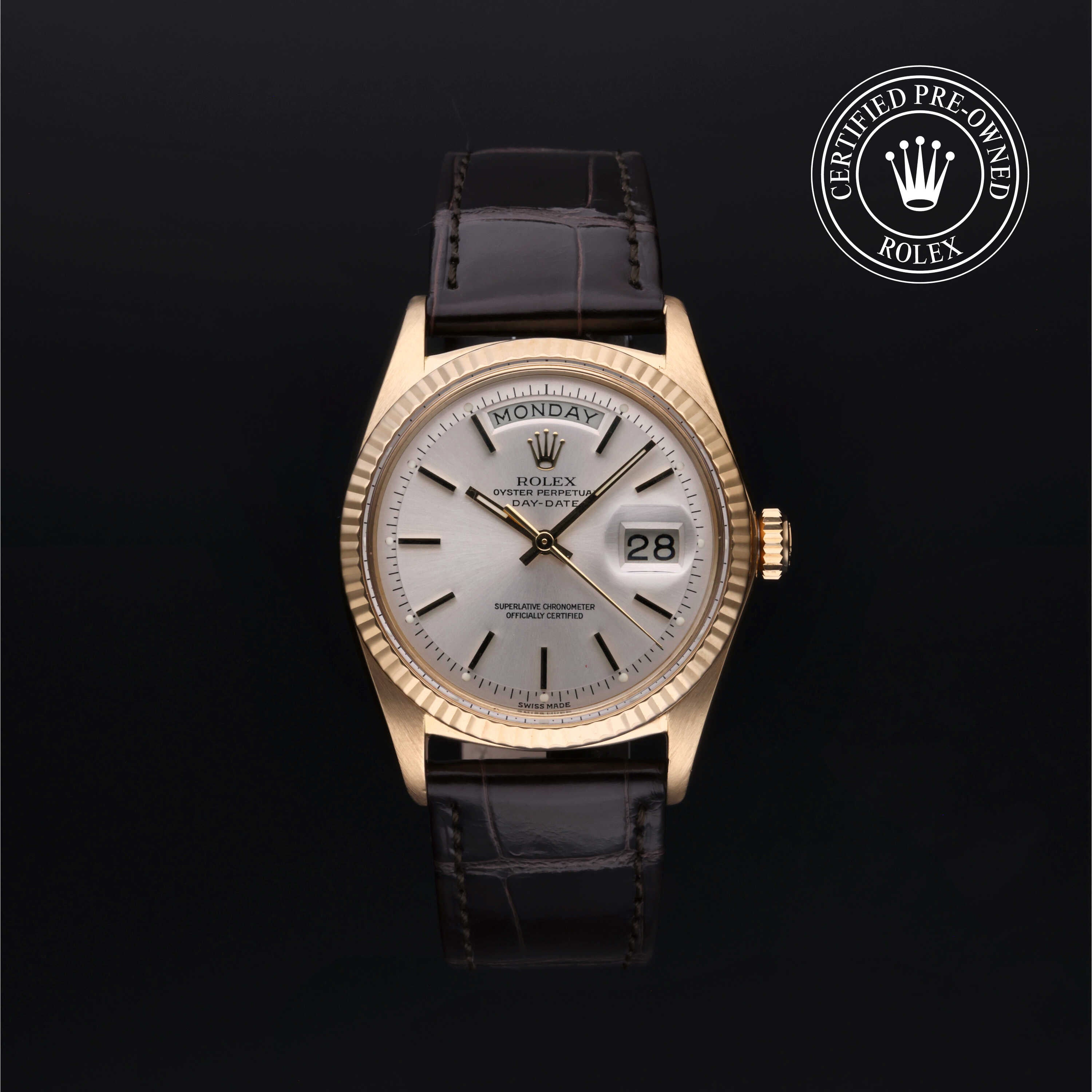 Rolex Certified Pre-Owned Watch Oyster Perpetual Day-Date 36