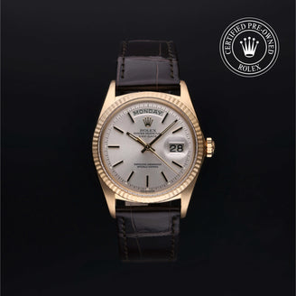 Rolex Certified Pre-Owned Watch Oyster Perpetual Day-Date 36