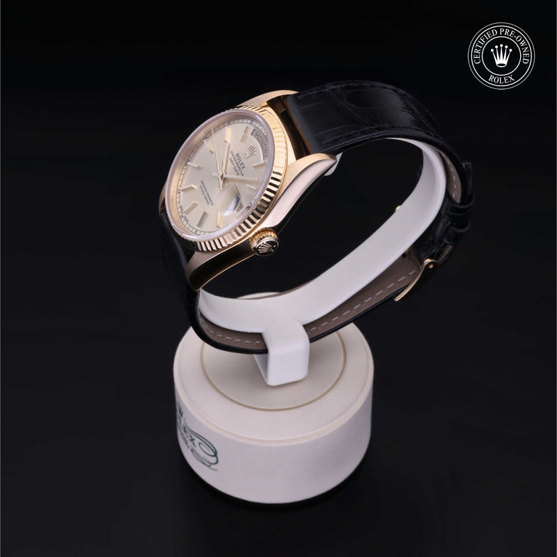 Rolex Certified Pre-Owned Watch Oyster Perpetual Day-Date 36