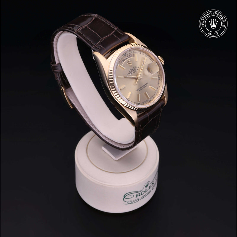 Rolex Certified Pre-Owned Watch Oyster Perpetual Day-Date 36