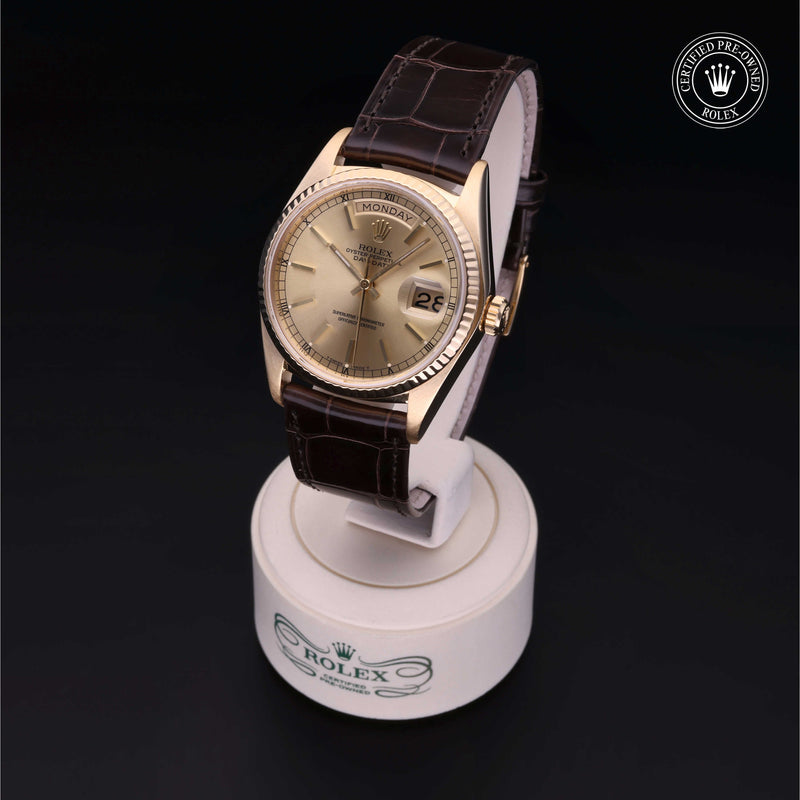 Rolex Certified Pre-Owned Watch Oyster Perpetual Day-Date 36
