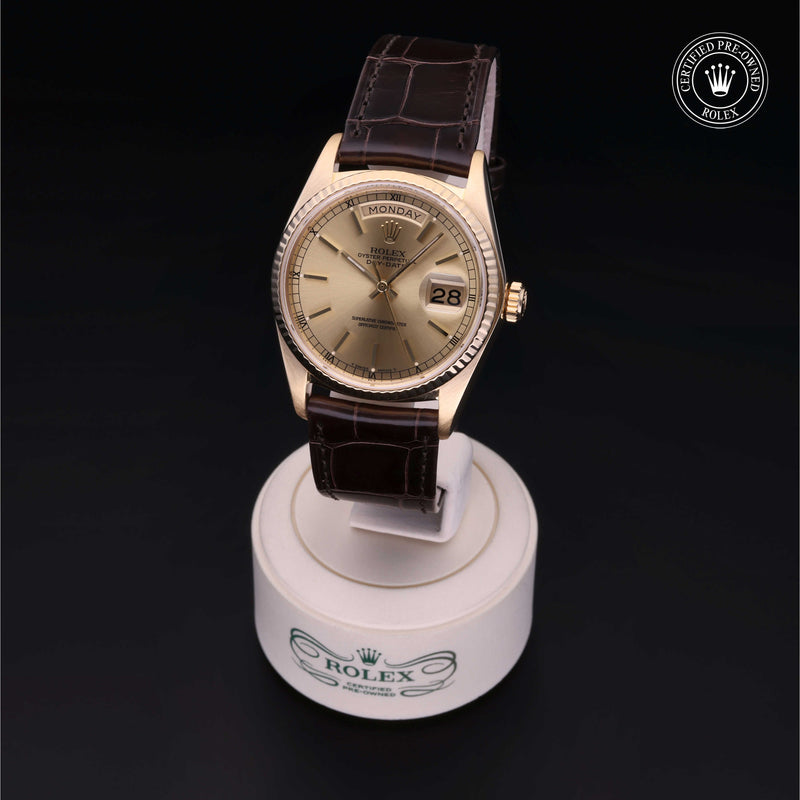 Rolex Certified Pre-Owned Watch Oyster Perpetual Day-Date 36