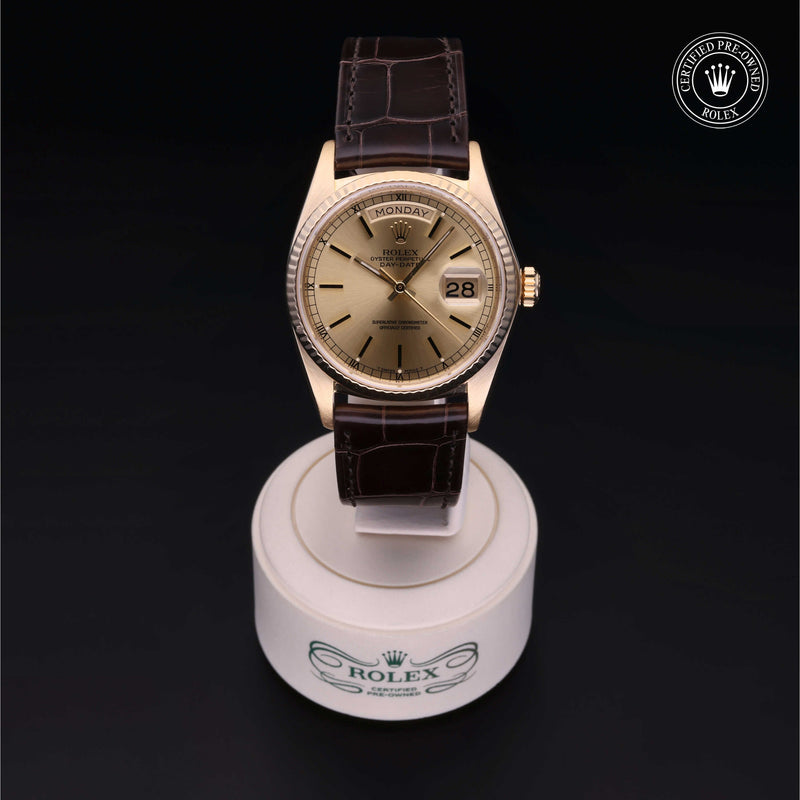Rolex Certified Pre-Owned Watch Oyster Perpetual Day-Date 36