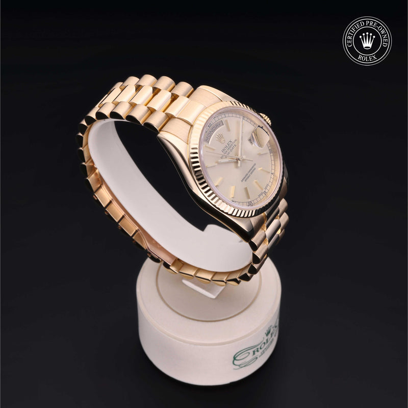 Rolex Certified Pre-Owned Watch Oyster Perpetual Day-Date 36