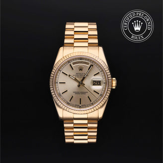 Rolex Certified Pre-Owned Watch Oyster Perpetual Day-Date 36