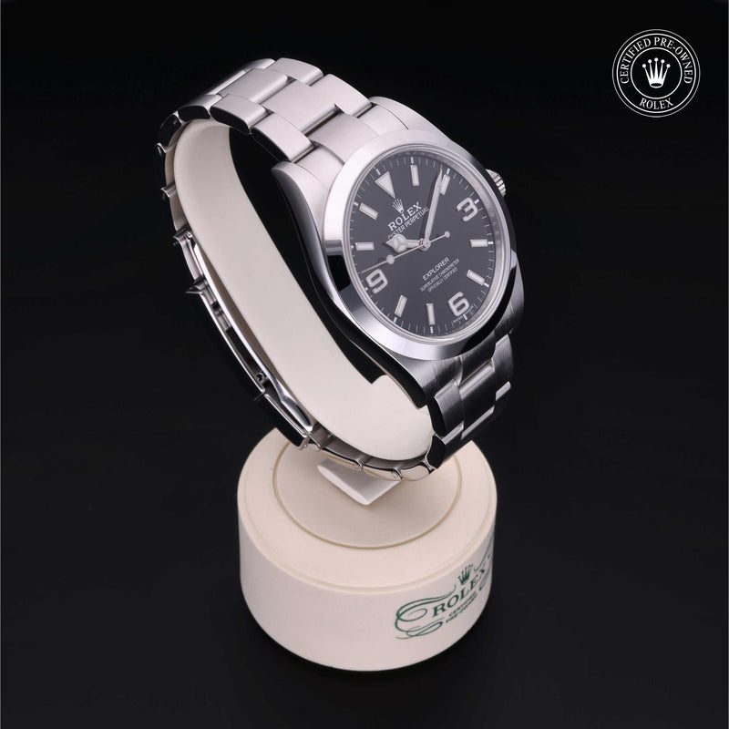 Rolex Certified Pre-Owned Watch Oyster Perpetual Explorer 39