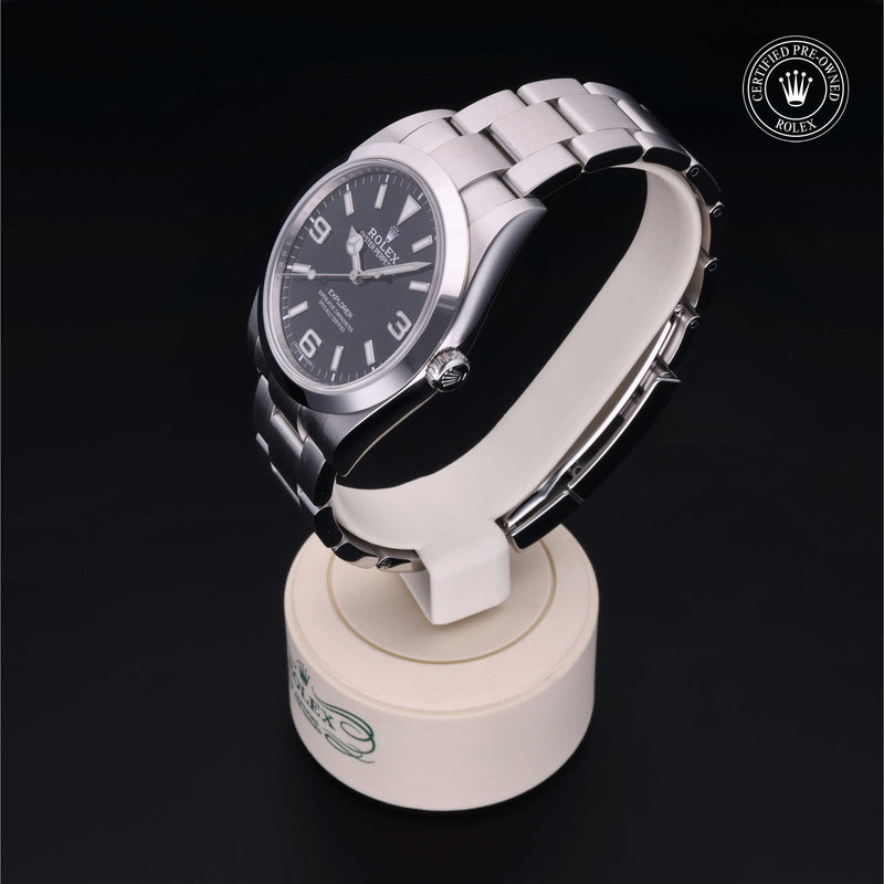 Rolex Certified Pre-Owned Watch Oyster Perpetual Explorer 39