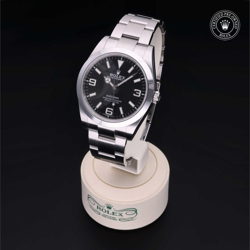 Rolex Certified Pre-Owned Watch Oyster Perpetual Explorer 39