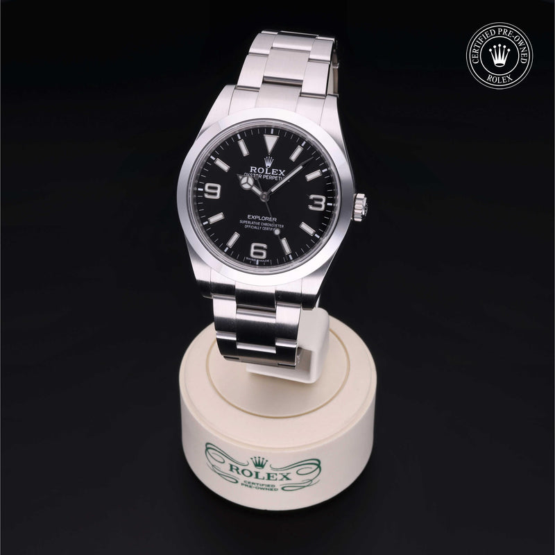 Rolex Certified Pre-Owned Watch Oyster Perpetual Explorer 39
