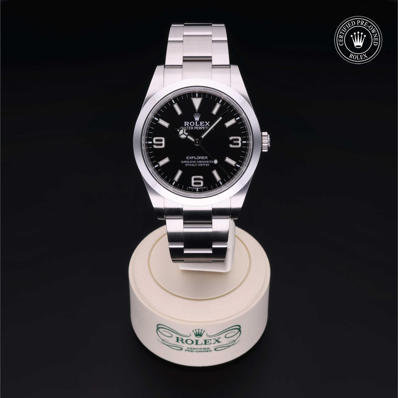 Rolex Certified Pre-Owned Watch Oyster Perpetual Explorer 39