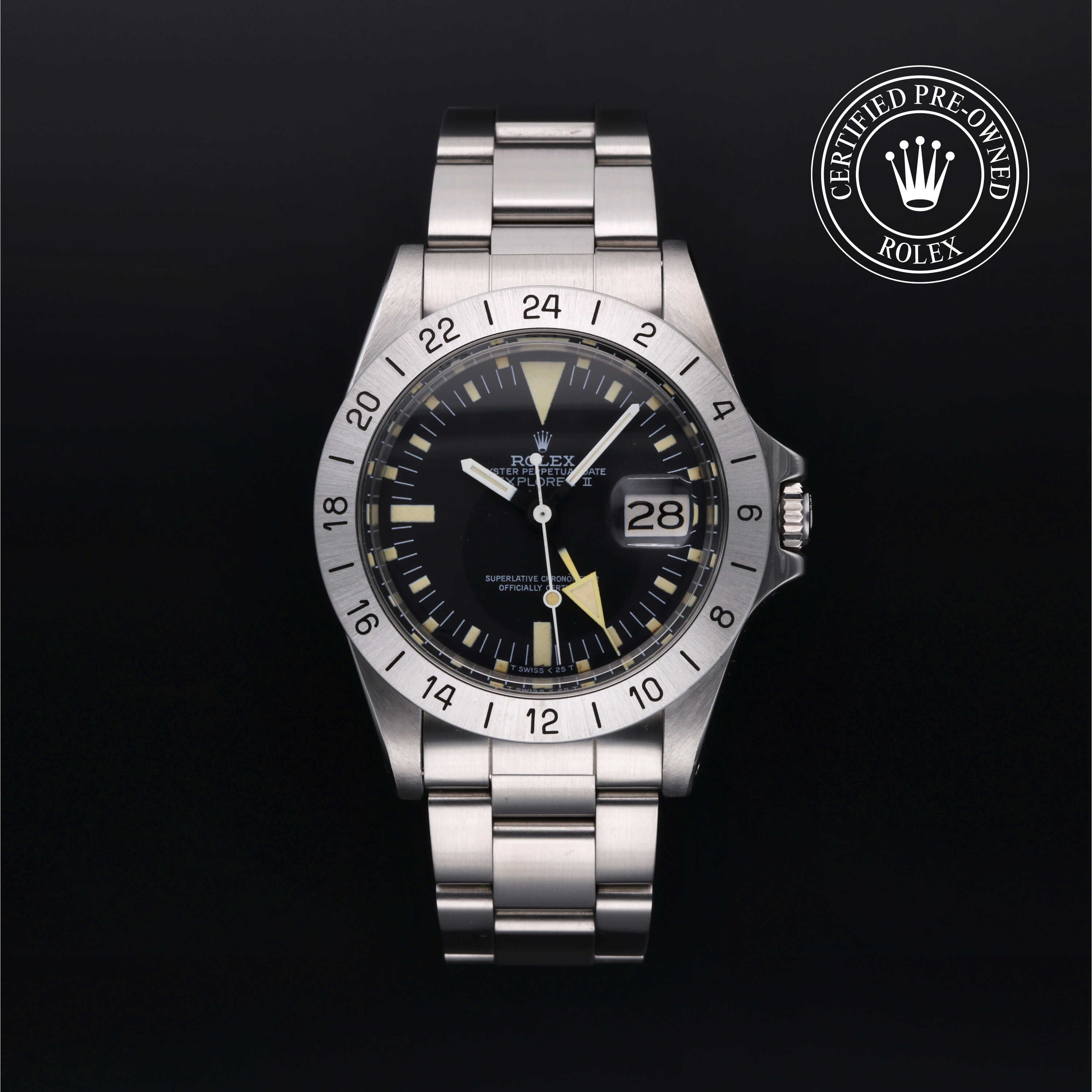 Rolex Certified Pre-Owned Watch Oyster Perpetual Explorer II