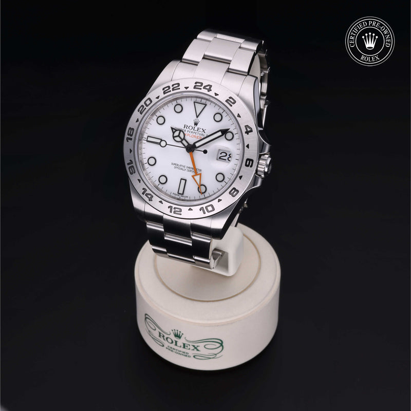 Rolex Certified Pre-Owned Watch Oyster Perpetual Explorer II