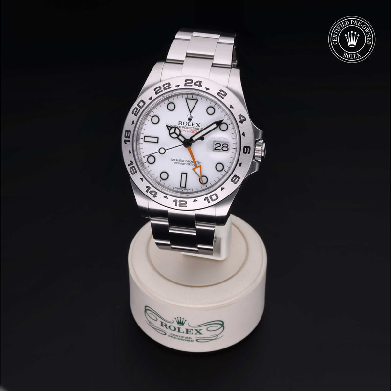 Rolex Certified Pre-Owned Watch Oyster Perpetual Explorer II