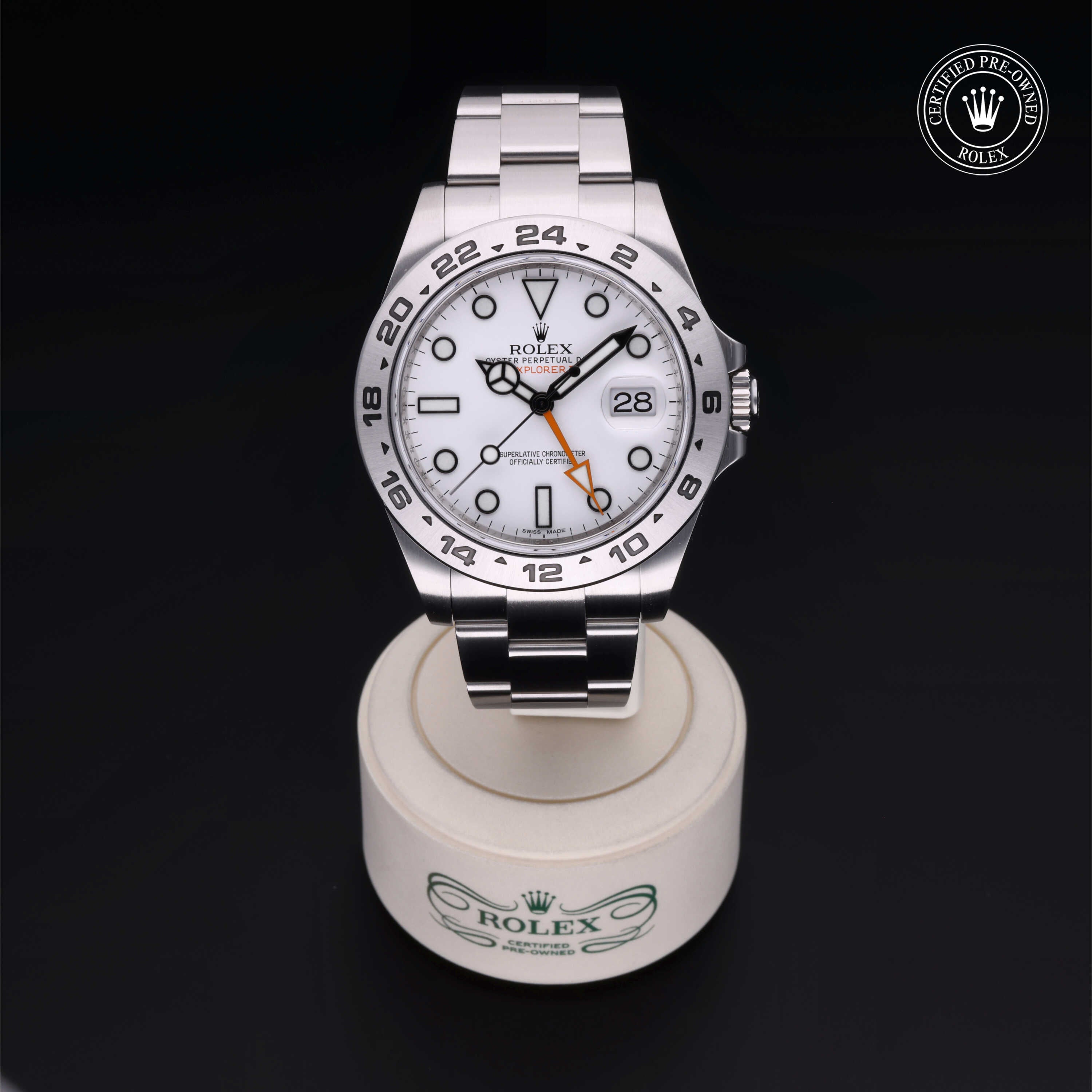 Rolex Certified Pre-Owned Watch Oyster Perpetual Explorer II