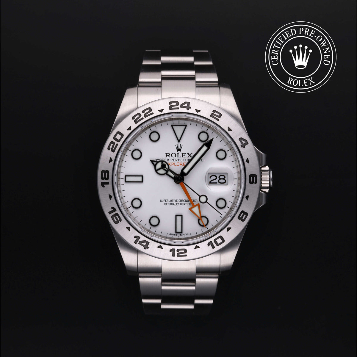 Rolex Certified Pre-Owned Oyster Perpetual Explorer II