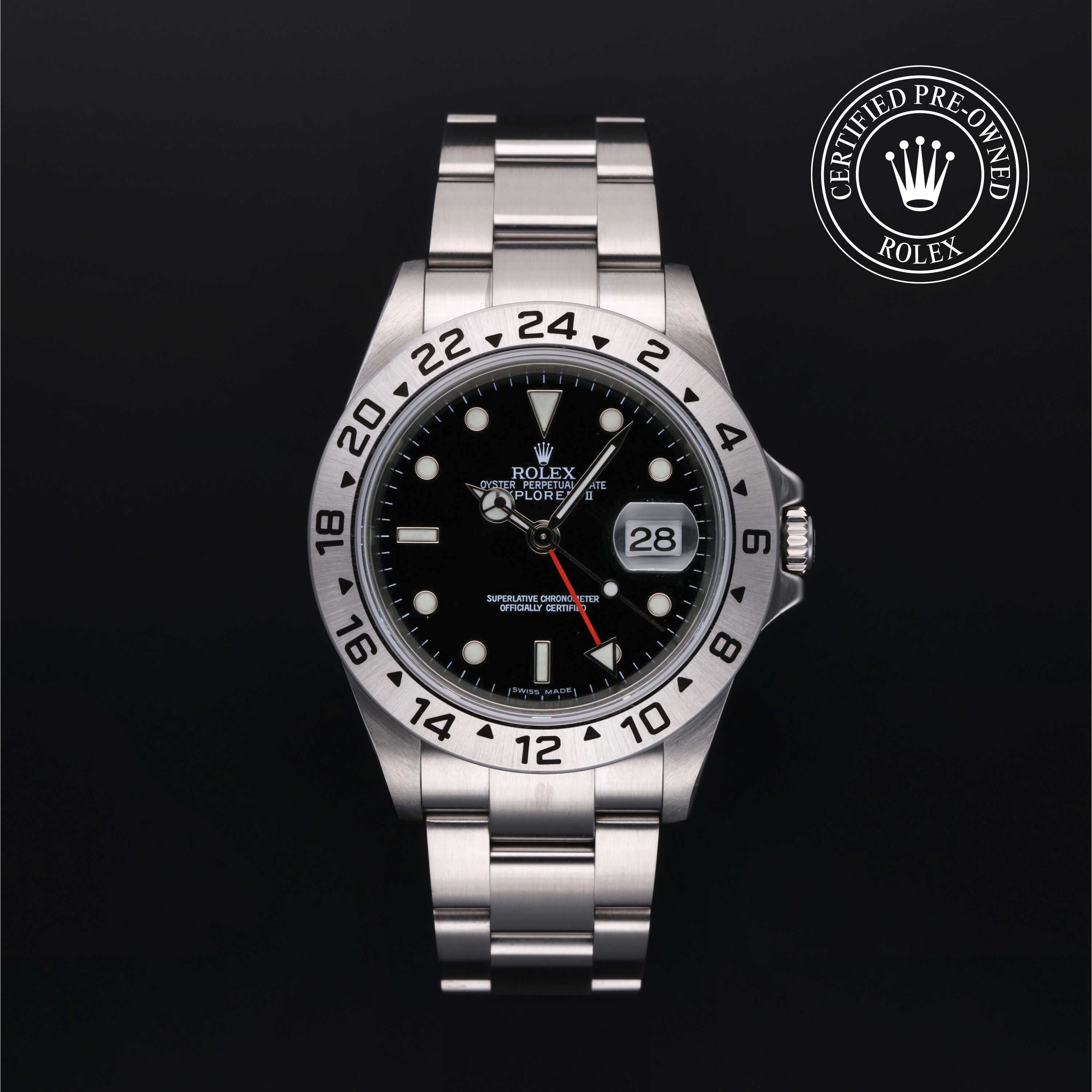 Rolex Certified Pre-Owned Watch Oyster Perpetual Explorer II