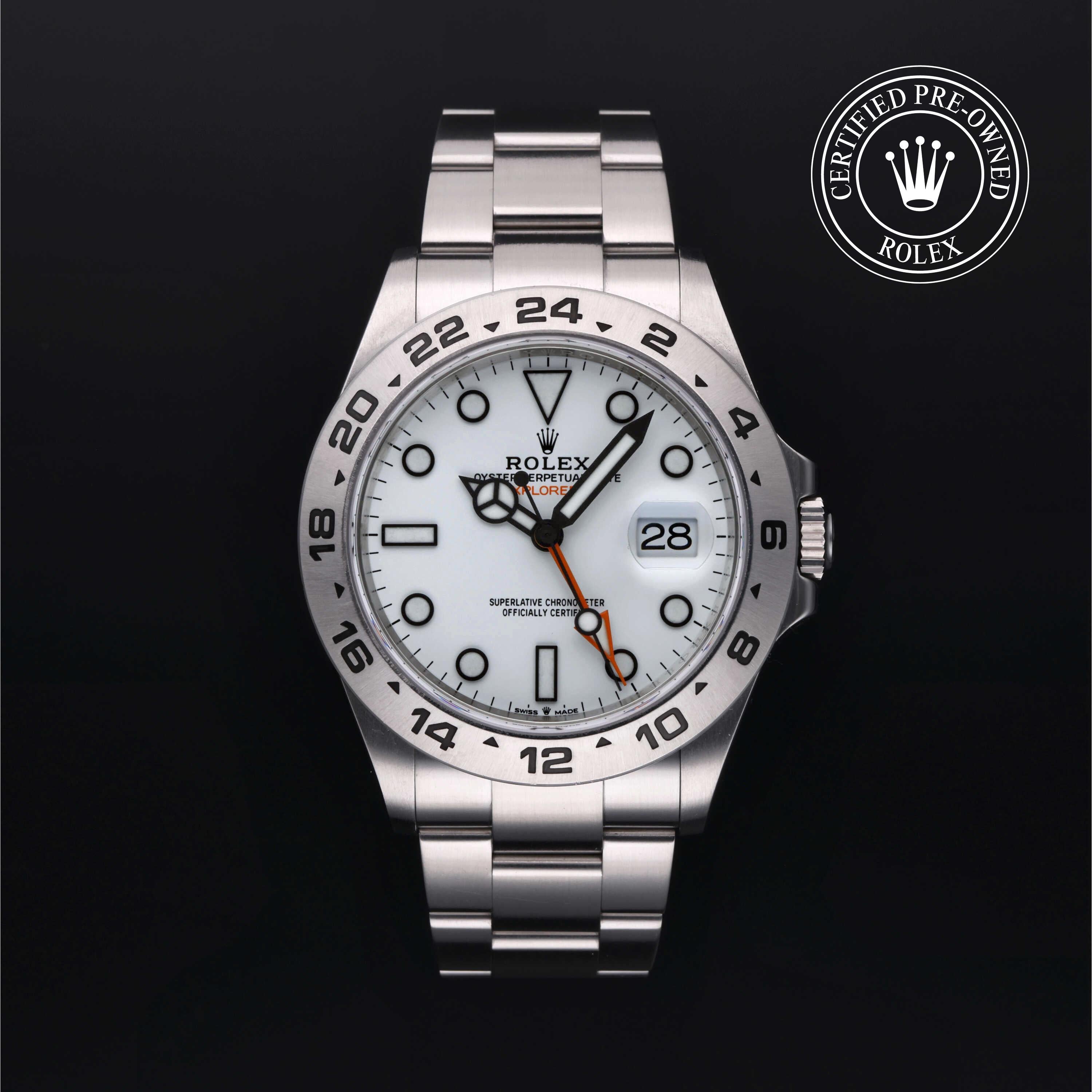 Rolex Certified Pre-Owned Watch Oyster Perpetual Explorer II