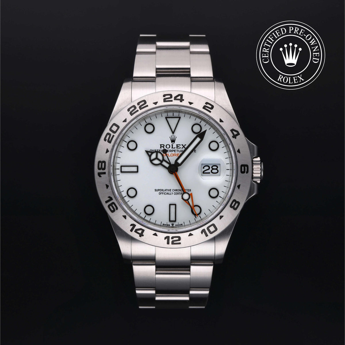 Rolex Certified Pre-Owned Oyster Perpetual Explorer II