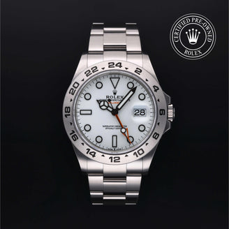 Rolex Certified Pre-Owned Watch Oyster Perpetual Explorer II