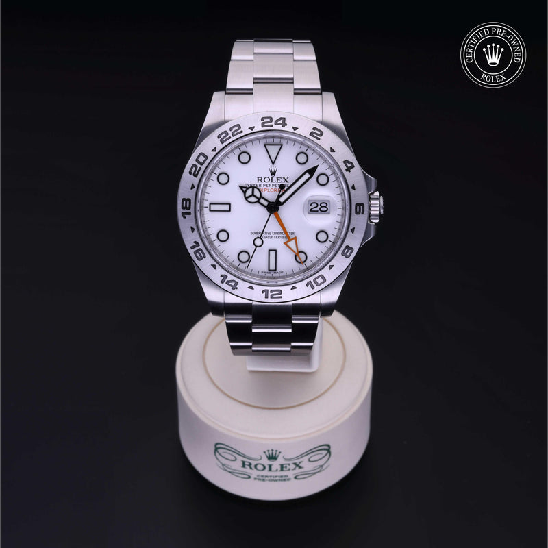 Rolex Certified Pre-Owned Watch Oyster Perpetual Explorer II