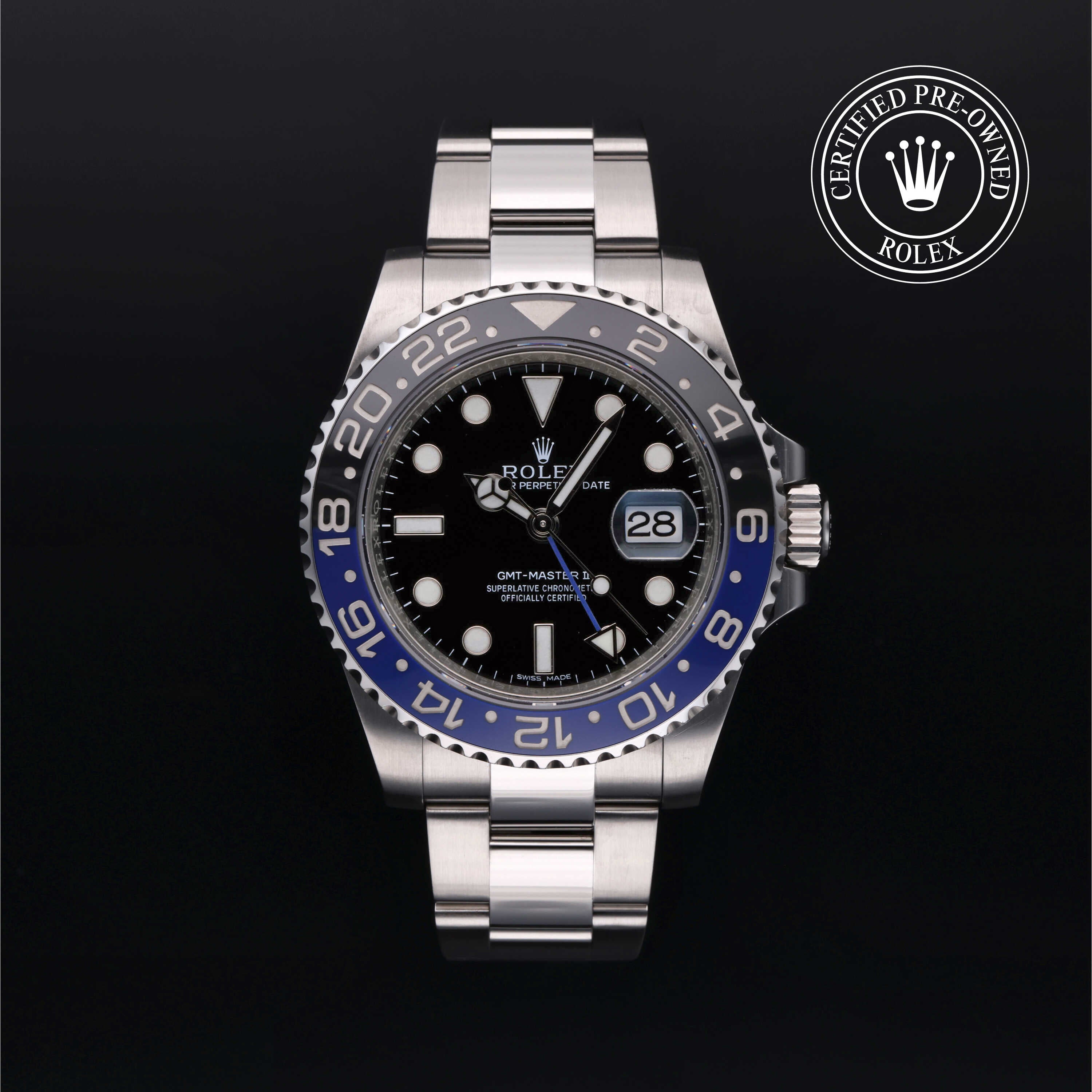 Rolex Certified Pre-Owned Watch Oyster Perpetual GMT-Master II
