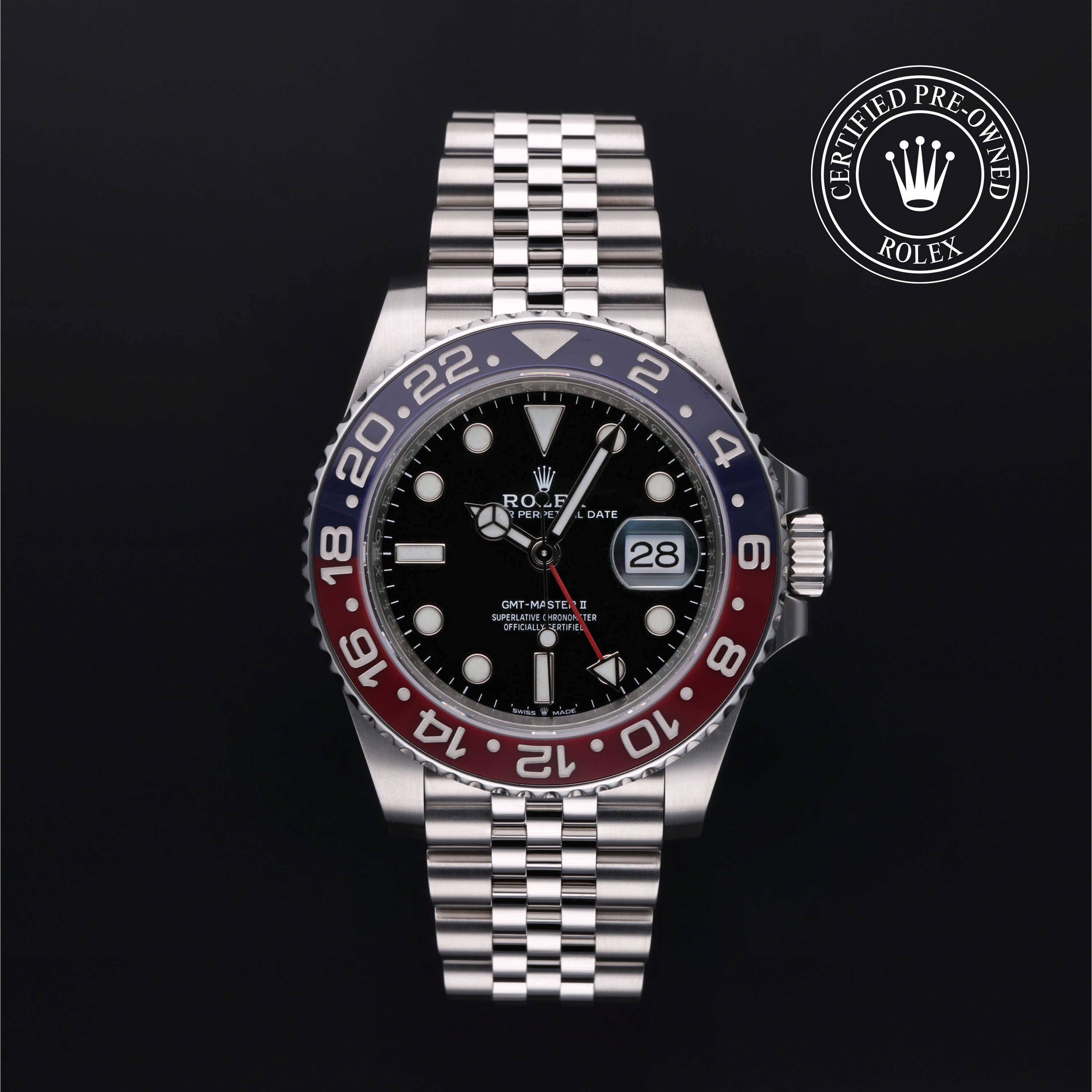 Rolex Certified Pre-Owned Watch Oyster Perpetual GMT-Master II