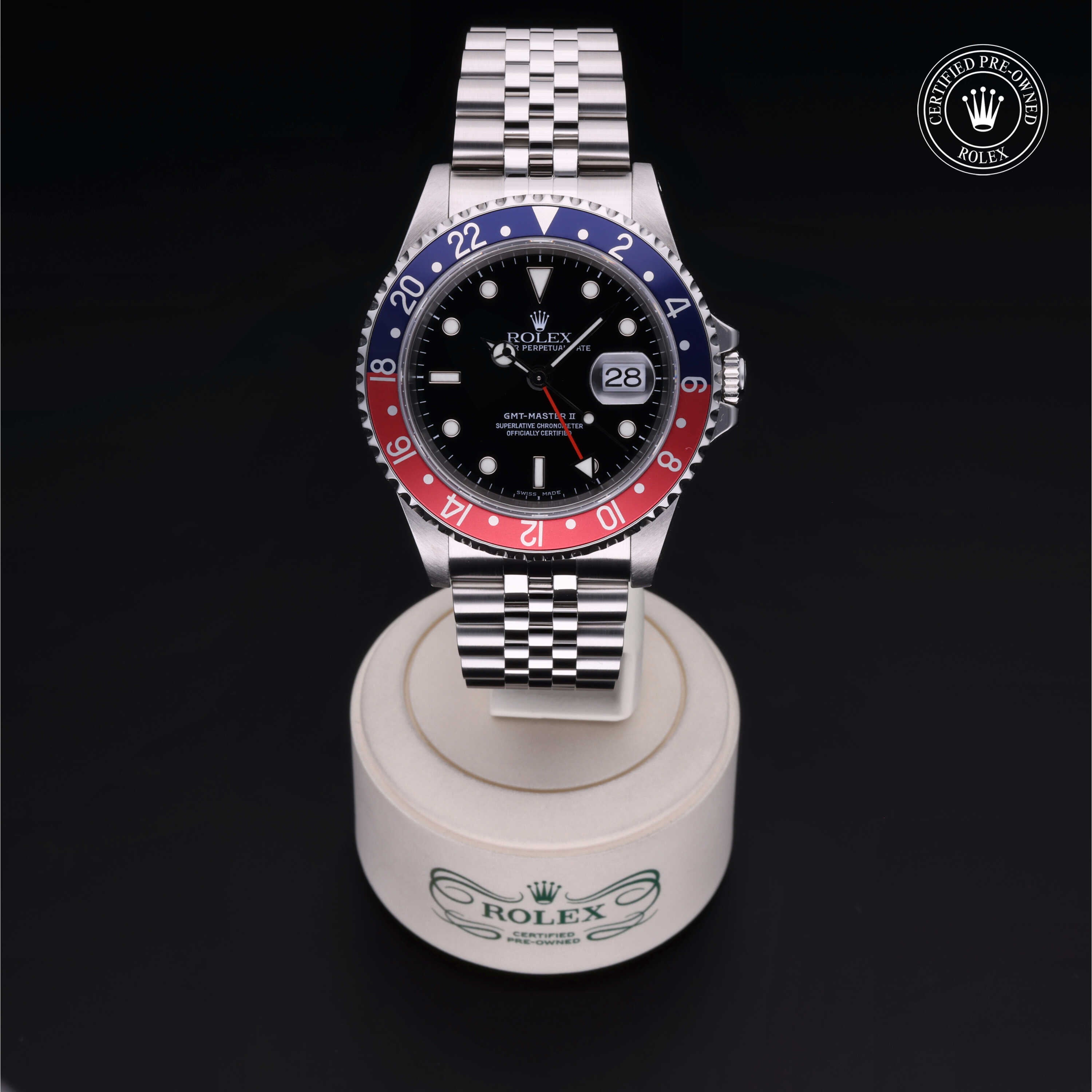 Rolex Certified Pre-Owned Watch Oyster Perpetual GMT-Master II