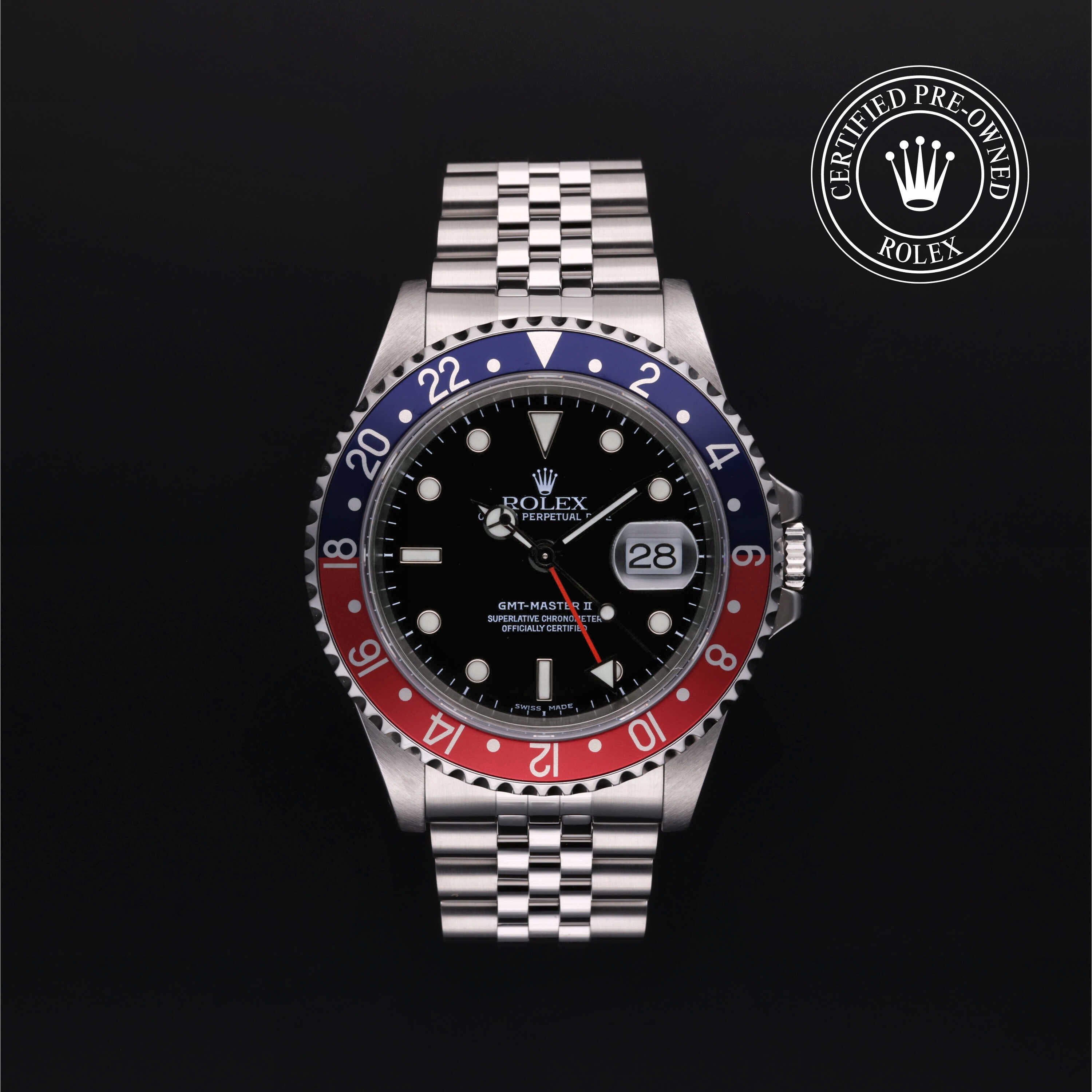 Rolex Certified Pre-Owned Watch Oyster Perpetual GMT-Master II