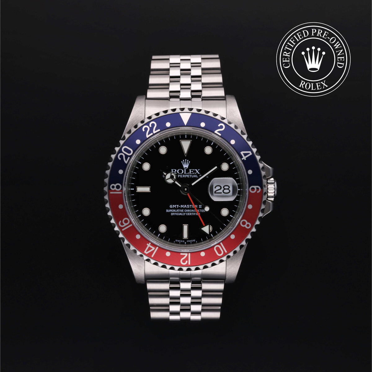 Rolex Certified Pre-Owned Oyster Perpetual GMT-Master II