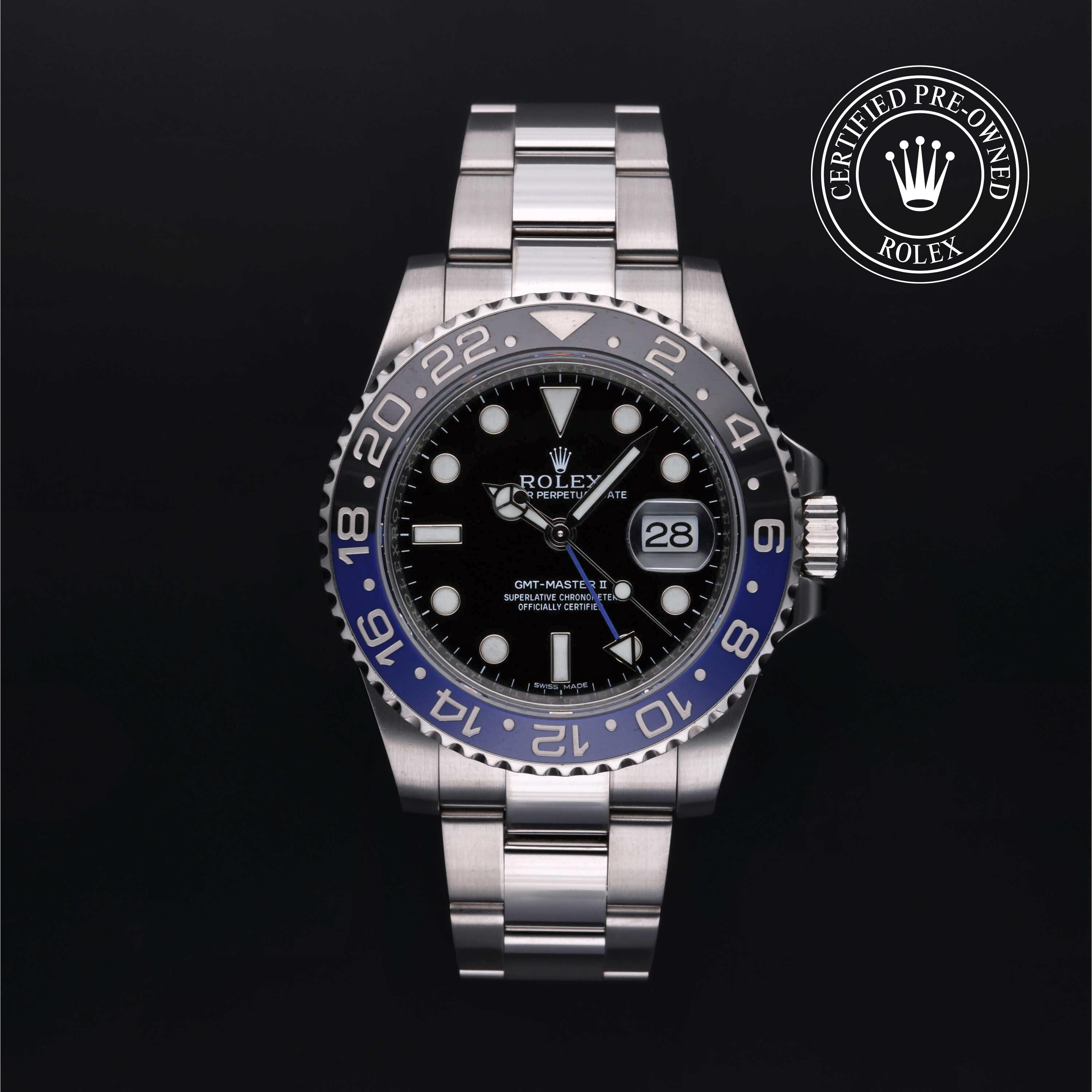 Rolex Certified Pre-Owned Watch Oyster Perpetual GMT-Master II