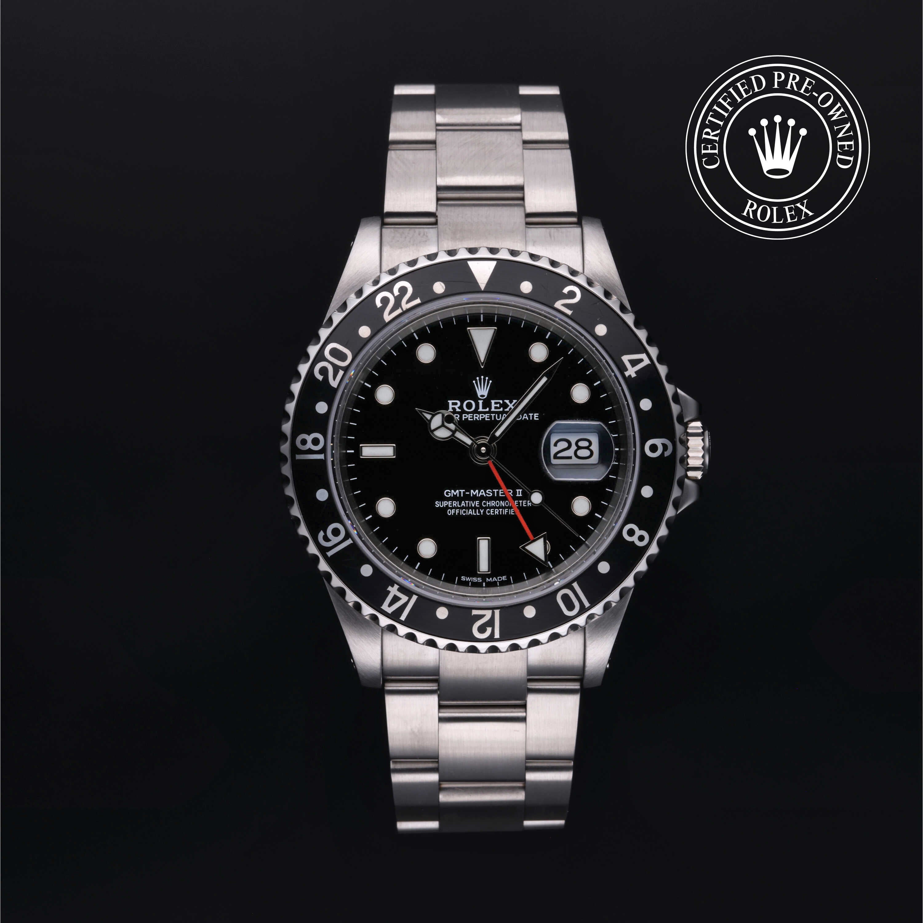 Rolex Certified Pre-Owned Watch Oyster Perpetual GMT-Master II