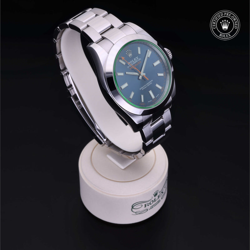 Rolex Certified Pre-Owned Watch Oyster Perpetual Milgauss