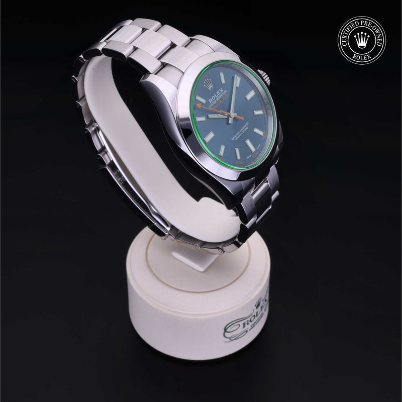 Rolex Certified Pre-Owned Watch Oyster Perpetual Milgauss
