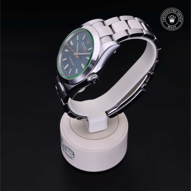 Rolex Certified Pre-Owned Watch Oyster Perpetual Milgauss
