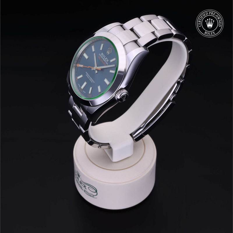 Rolex Certified Pre-Owned Watch Oyster Perpetual Milgauss