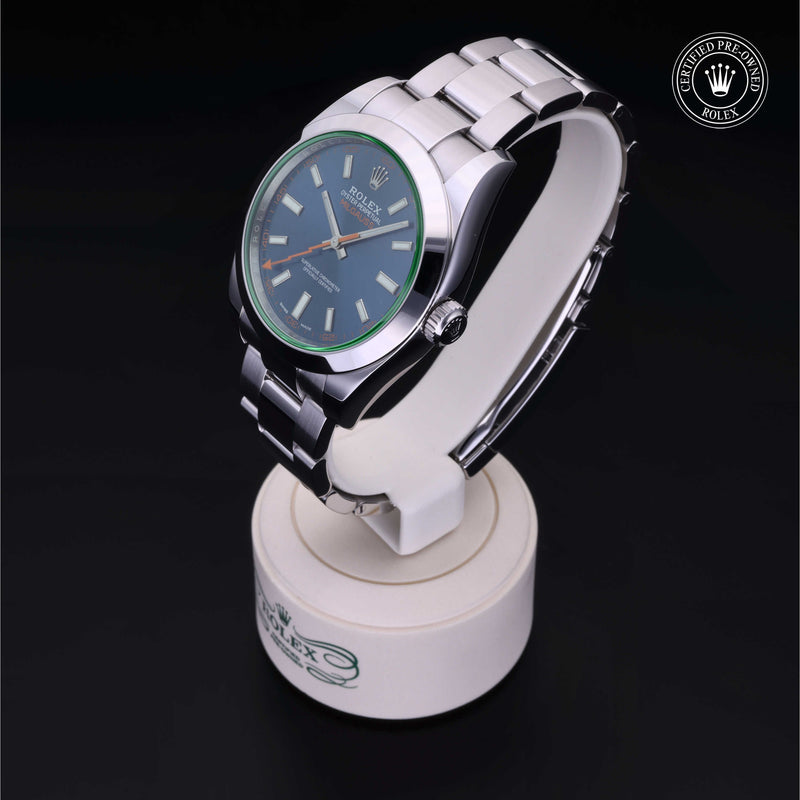 Rolex Certified Pre-Owned Watch Oyster Perpetual Milgauss