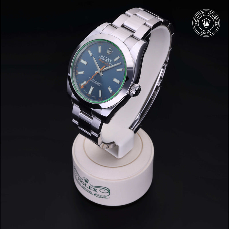 Rolex Certified Pre-Owned Watch Oyster Perpetual Milgauss