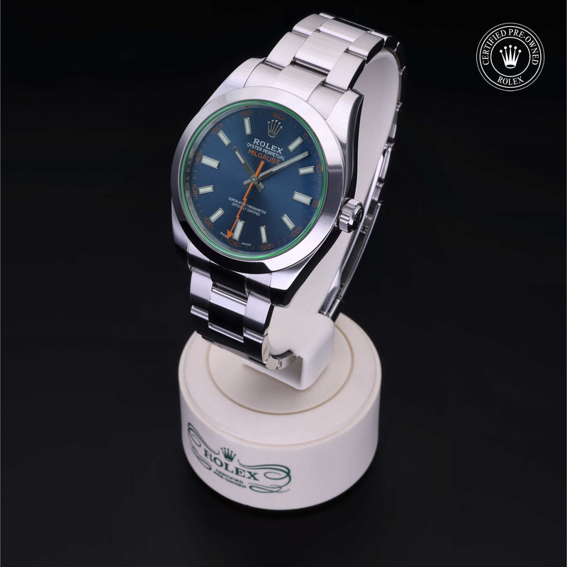 Rolex Certified Pre-Owned Watch Oyster Perpetual Milgauss