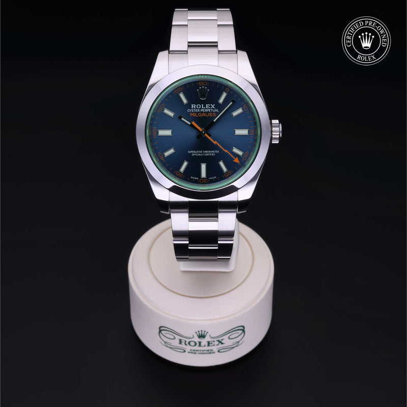 Rolex Certified Pre-Owned Watch Oyster Perpetual Milgauss
