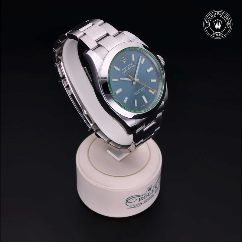 Rolex Certified Pre-Owned Watch Oyster Perpetual Milgauss